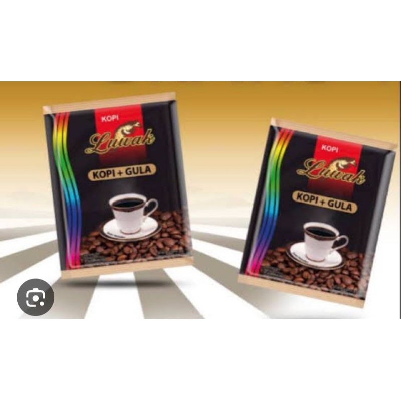 

KOPI LUWAK HITAM PLUS GULA 1 RENCENG 18 pcs