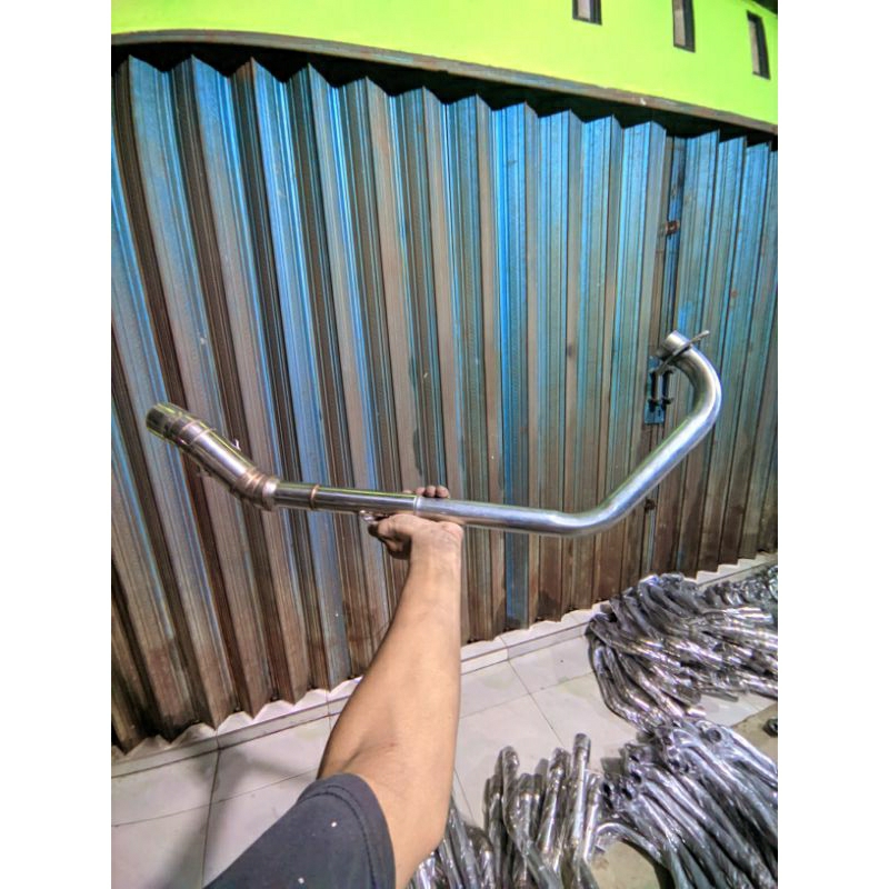 gulu banyak pipa leheran knalpot cb150 old