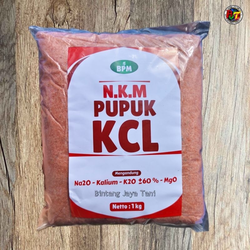 NKM KCL 1 KG/ Pupuk kcl serbuk/ Pupuk tanaman/ Kalium Tinggi Untuk Mempercepat Umbi Buah Menjadi