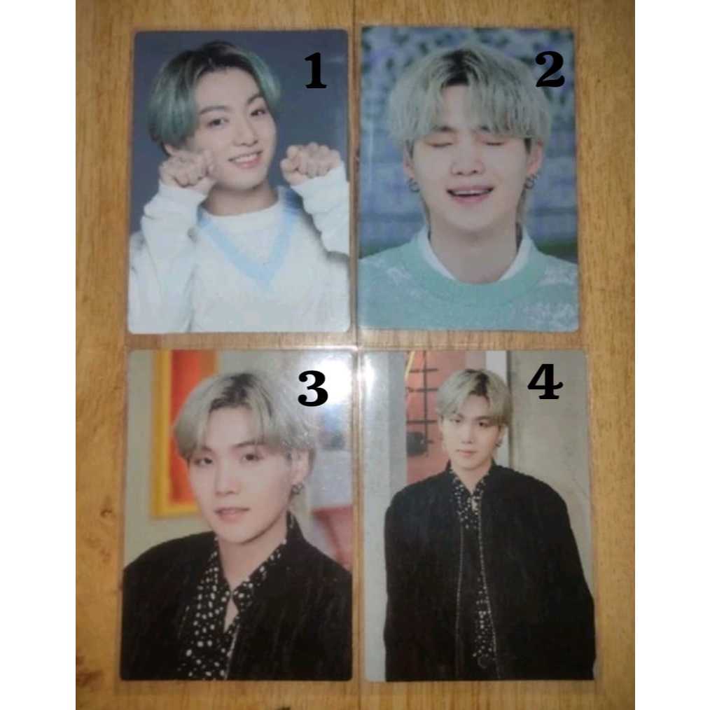 Yoongi Suga Jungkook SWZ Sowoozoo PTD Permission To Dance MPC JK Unyel BTS Official Photocard