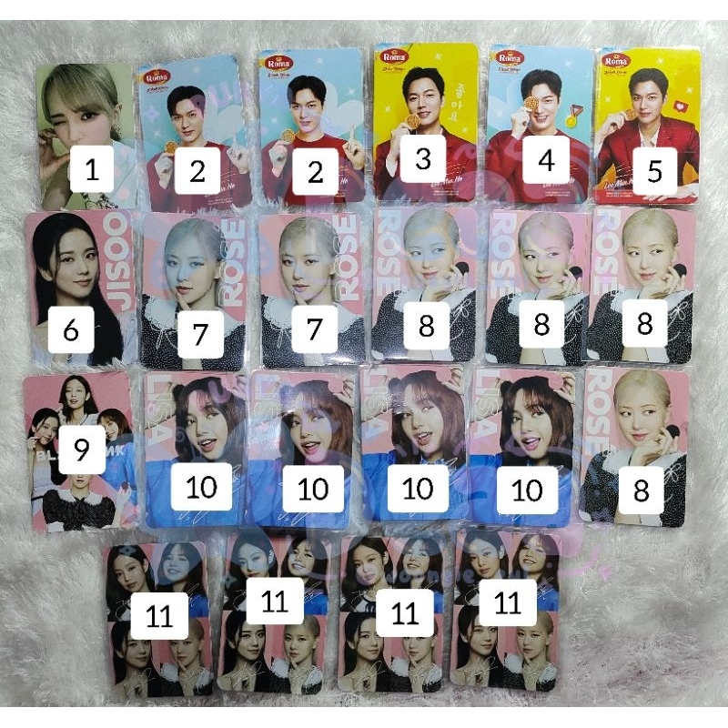 Official Photocard Blackpink x Oreo Ultra Milk X Stray Kids SKZ POB Beloved Mashiro Win Metawin Brig