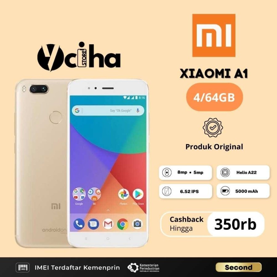 Xiaomi Mi A1 4/64GB Second