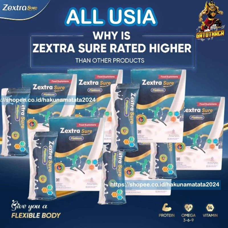 

Zextra Sure Susu Untuk Perbaikan Perawatan Tulang Dan Sendi Organ Tubuh