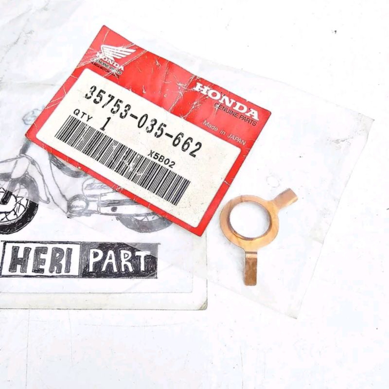 35753-035-662 original 100% plat kuningan switch netral honda win 100