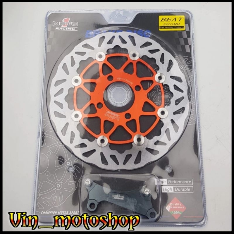 Piringan Moto 1 Racing Honda Beat 260mm