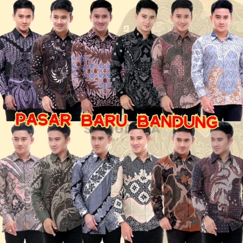 Toko Batik Pasar Baru Bandung Batik Shakila Batik Lengan Panjang