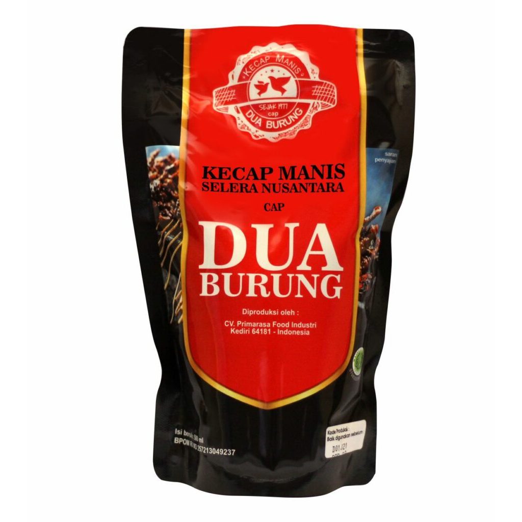 

kecap manis dua burung pouch 450