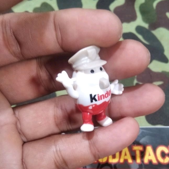 Mini Figure Polisi Kinder Joy Figure Kinder Surprise 2016 Profesi Polisi