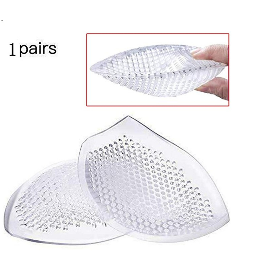 Breathable Insert Bra Silicone / bra pad/ Pengganjal Bra /  Karet silikon bra / busa BH / cup bra
