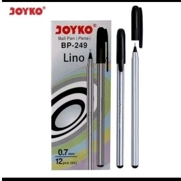

(PAK) Pulpen Joyko Lino BP-249 0.7mm Isi 12 Pcs