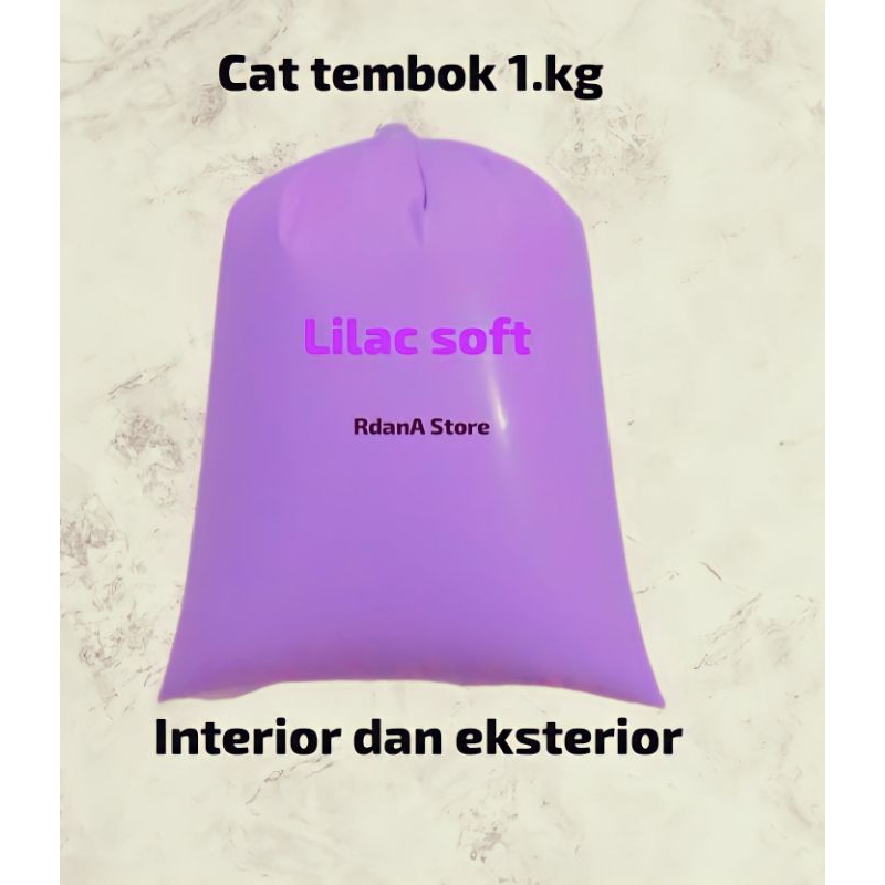CAT TEMBOK/DINDING 1KG LILAC SOFT
