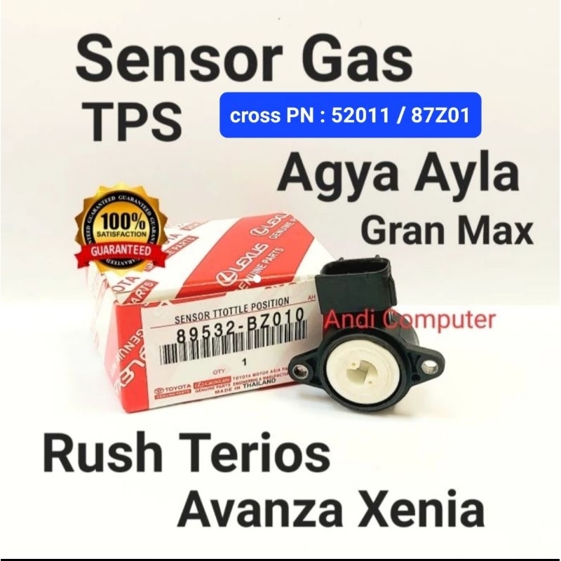 Sensor Gas TPS Trotel Trotol Avanza Xenia Granmax Rush Terios Agya Ayla Barang Bekas