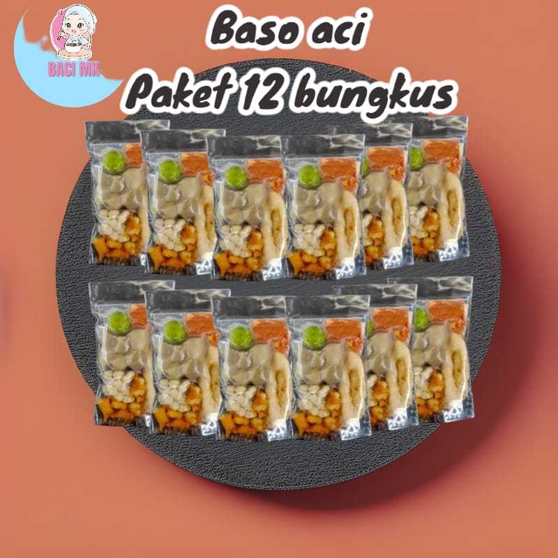 

BASO ACI INSTAN PAKET 12 BUNGKUS PEDAS PAKET USAHA HEMAT