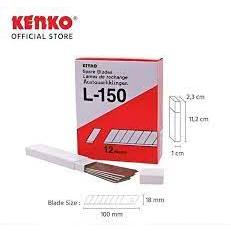 

KF || Refill / Isi Cutter Kenko L-150 Original per Box 12 Tube - PER 1 LUSIN