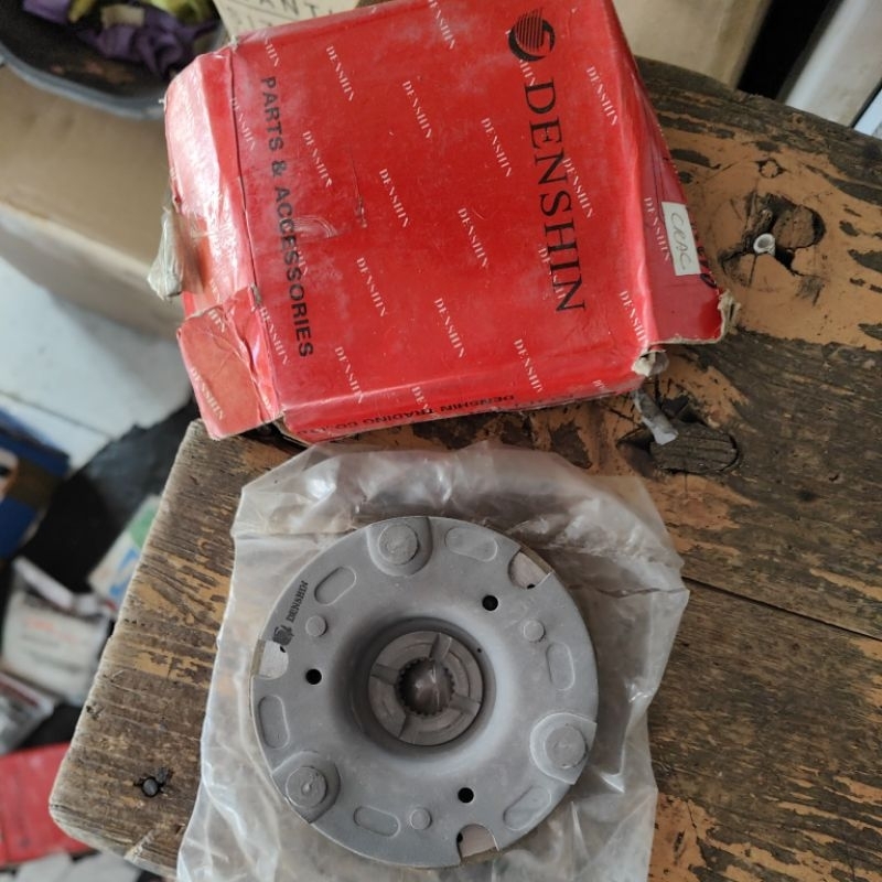 kampas ganda blade old / revo abso assy merk denshin