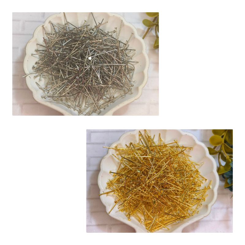 [100 pcs] headpin/paku T/paku mati