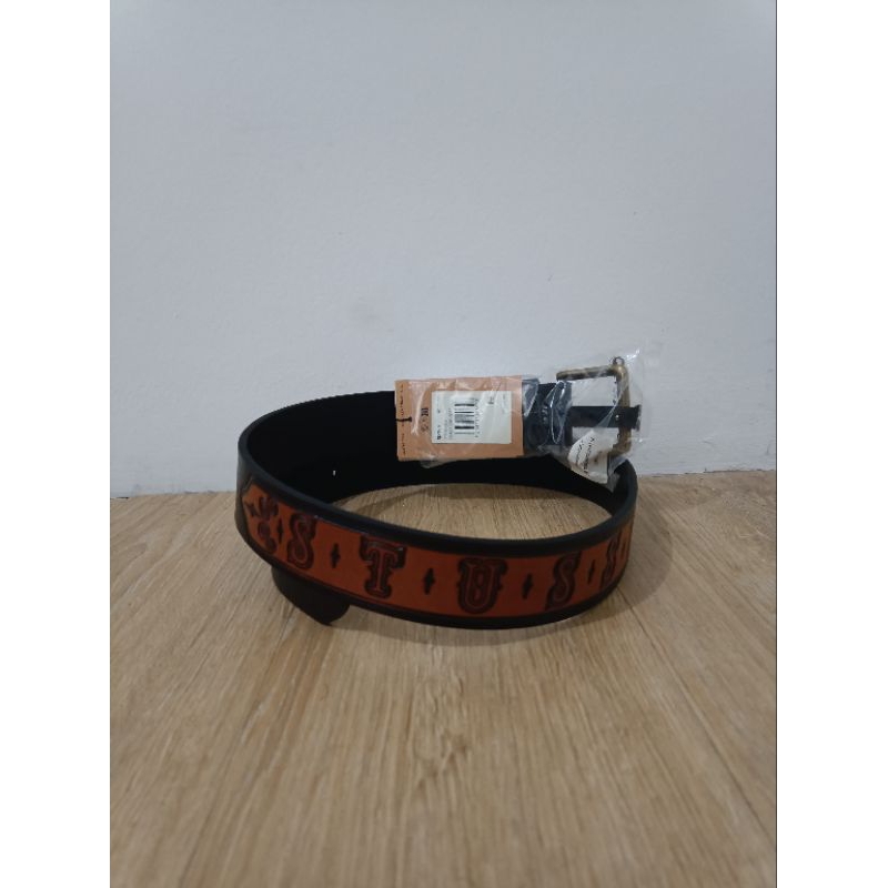 levis x stussy leather belt new 100% authentic
