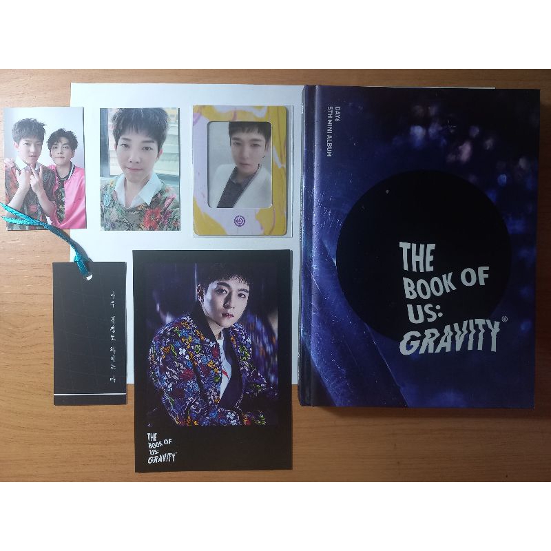 Album Day6 The Book Of Us:Gravity soul ver fullset unsealed