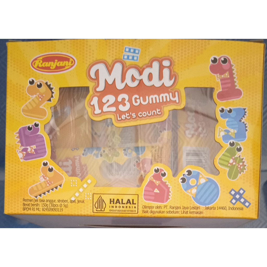 

Modi 123 Gummy, Toothpaste 2 Brush, Dinosaurus, Ring Gummy, Bontella, Lidaku, Pizza time, Slipper, 3D Mushroom, Grape / 1 pcs