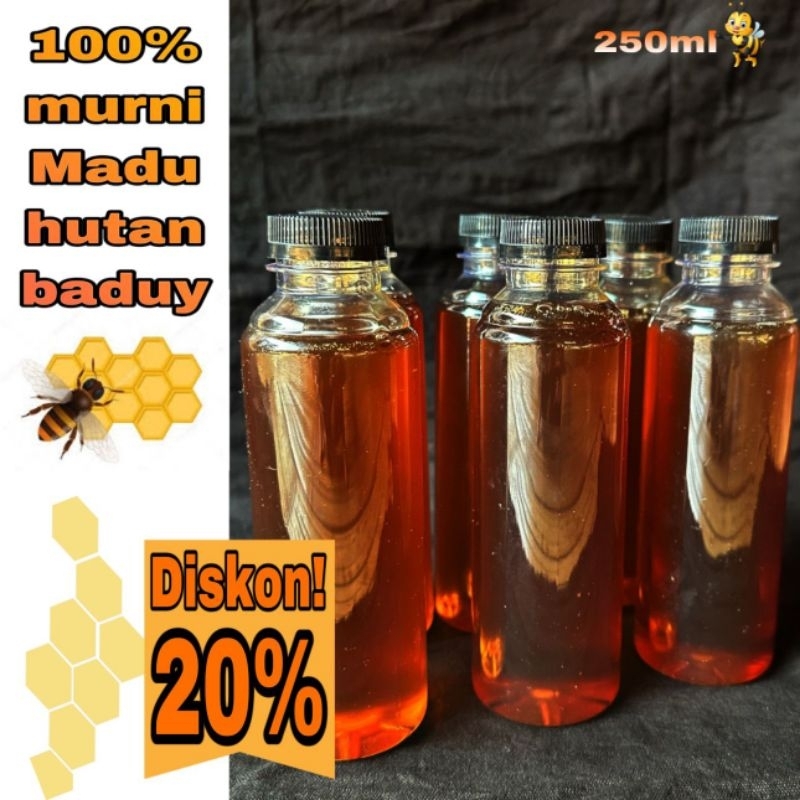 

Madu Hutan Baduy murni madu baduy sehat alami kemasan ekonomis (bukan kemasan botol kaca)