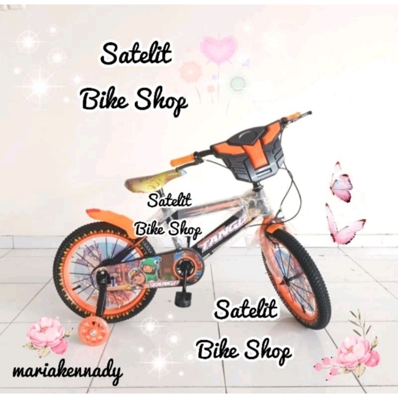 Sepeda BMX Anak Cowok Ukuran 18 Inch Tango Ban 3.0 Phoenix Star