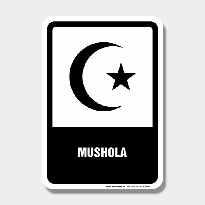 

Safety Sign Rambu K3 Sarana Umum - Mushola