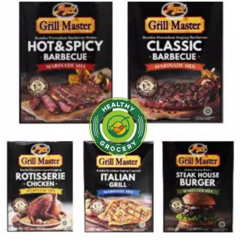 

Paling Laris Jays Jays Grill Master marinade mix Classic Barbecuehot spicy chiken italian steak burger Jay Jays