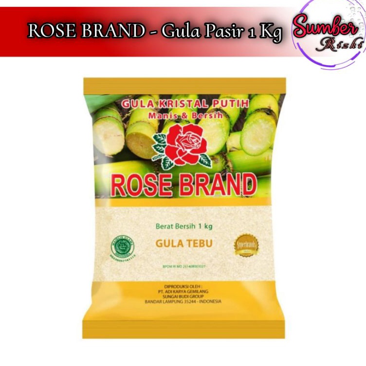 

Harga Bagus Gula Pasir Rose Brand 1kg Gula Tebu