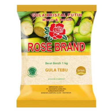 

Discount ROSE BRAND Gula Pasir Tebu 1 kg kuninghijau