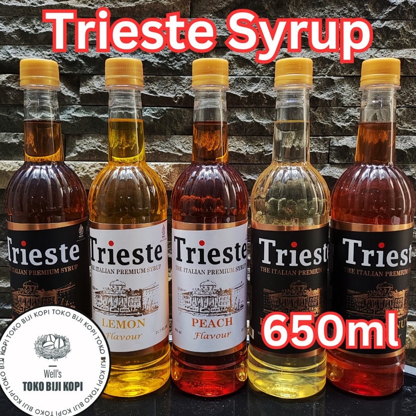 

Garansi Terbaik Trieste Syrup Flavoured Sirup Rasa 65 ml