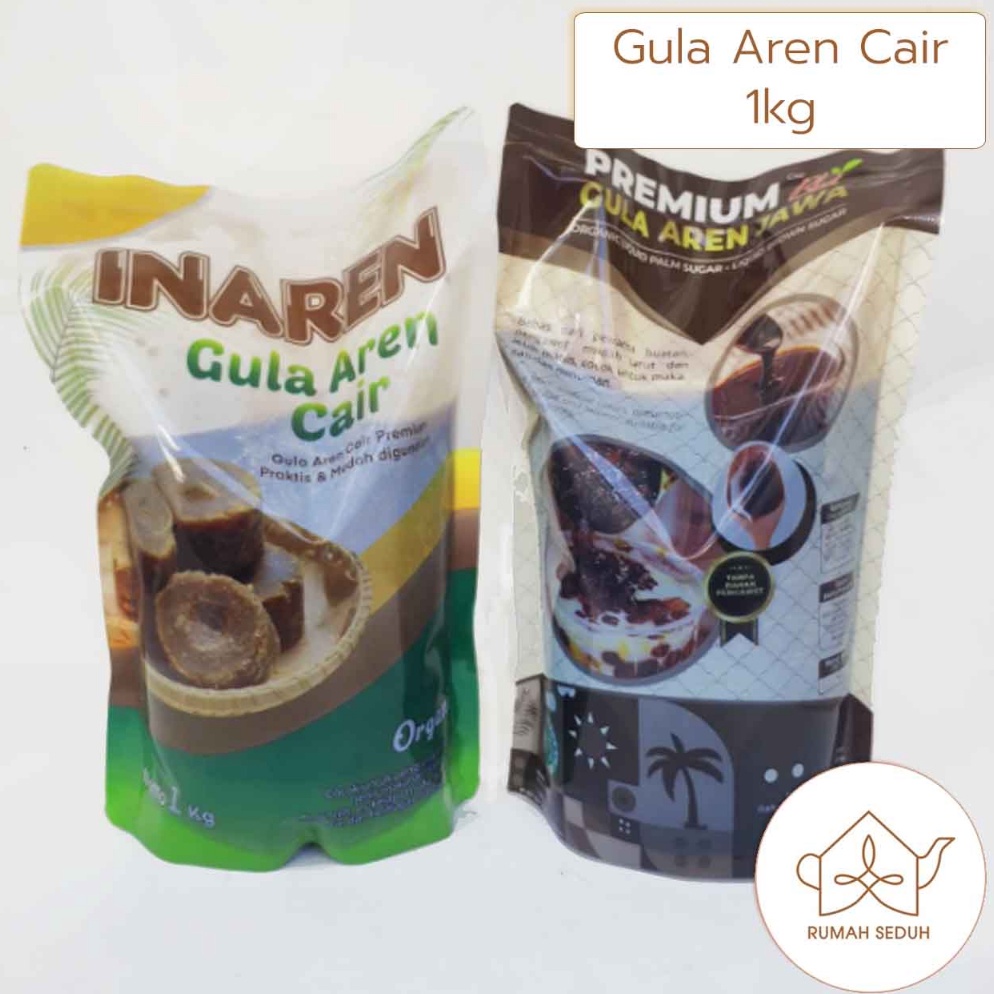 

Stock ready Premium Gula Aren Jawa Cair 1kg Organic Liquid Palm Sugar Brown Sugar Gula Merah