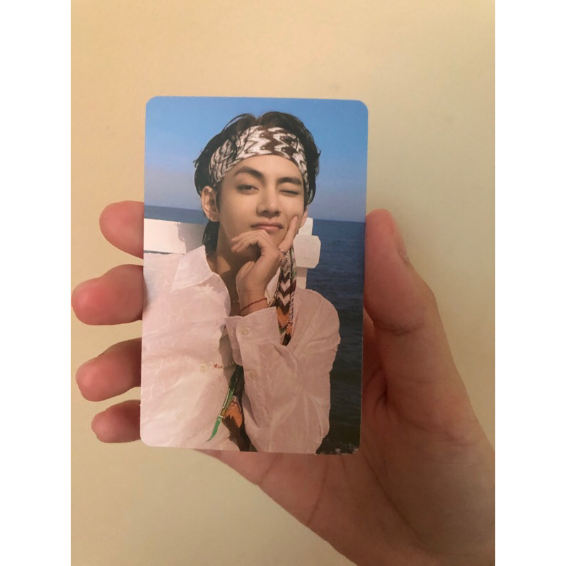 Photocard TAEHYUNG BTS OFFICAL ALBUM BUTTER
