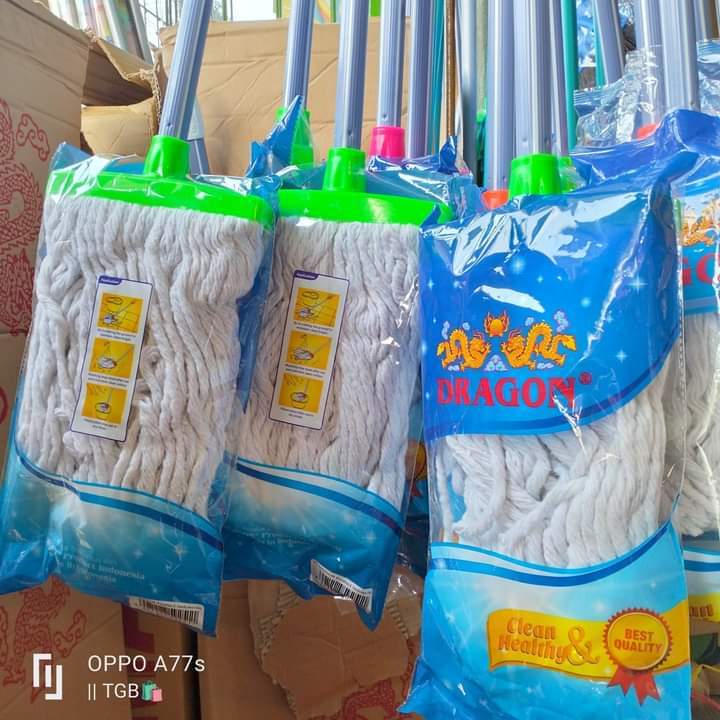 PELAN / MOP PEL - PEL DRAGON ORIGINAL DRAGON PEL LANTAI SUMBU 18/PEL LANTAI KAIN/PEL SET GAGANG
