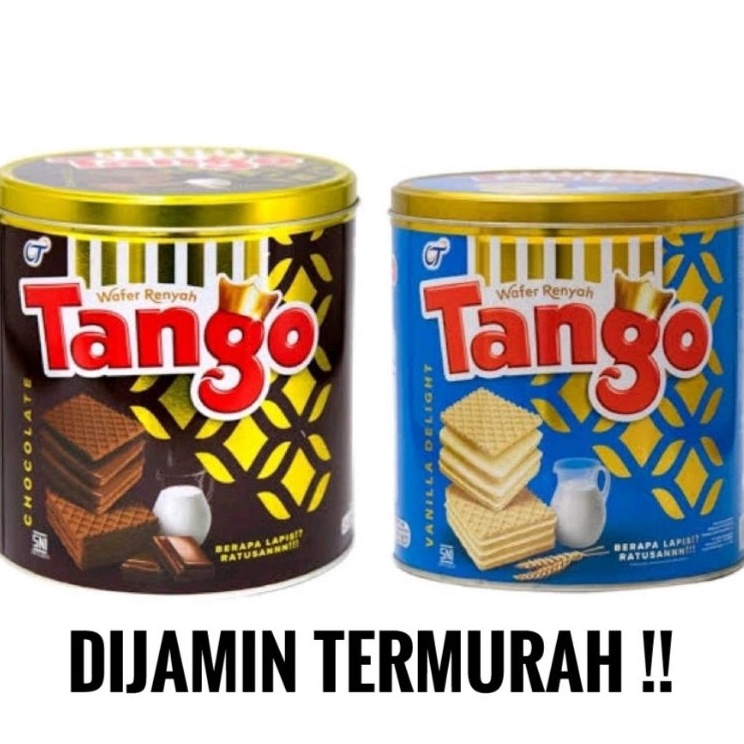 

Belanja sekarang Tango Wafer Coklat Vanilla 27gr Tin Can Kaleng