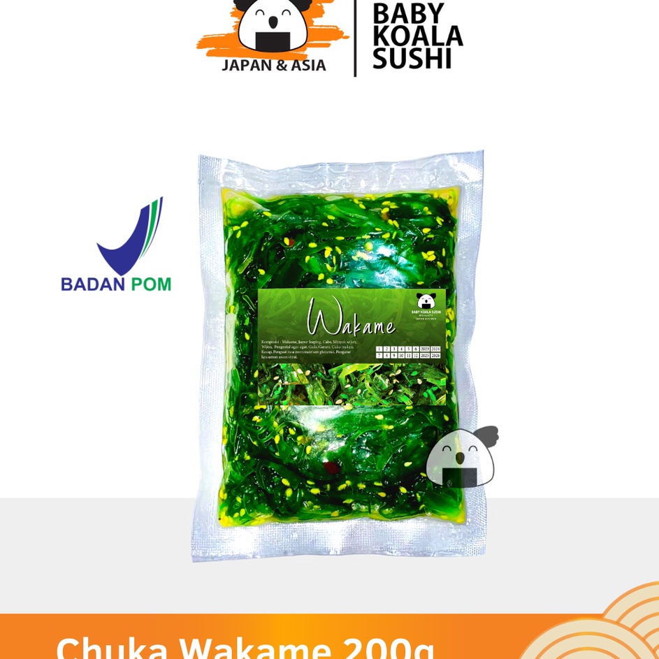 

Prioritas CHUKA WAKAME Salad Rumput Laut 2 g Seaweed Seasoned Salad Frozen