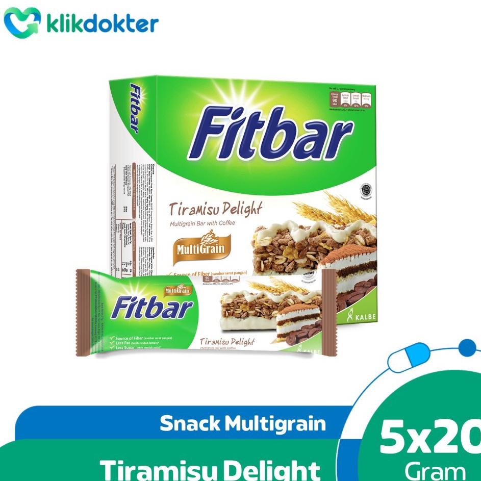 

Top Design Fitbar Multigrain Tiramisu Delight 5X2gr