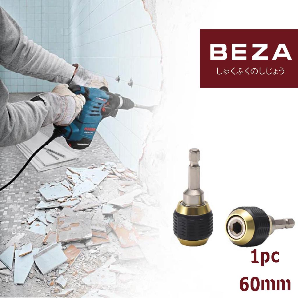 Kepala Bor Hexagonal Tanpa Kunci,Mata Bor,Drill Chuck,Quick Change Adapter Converter Hex Shank