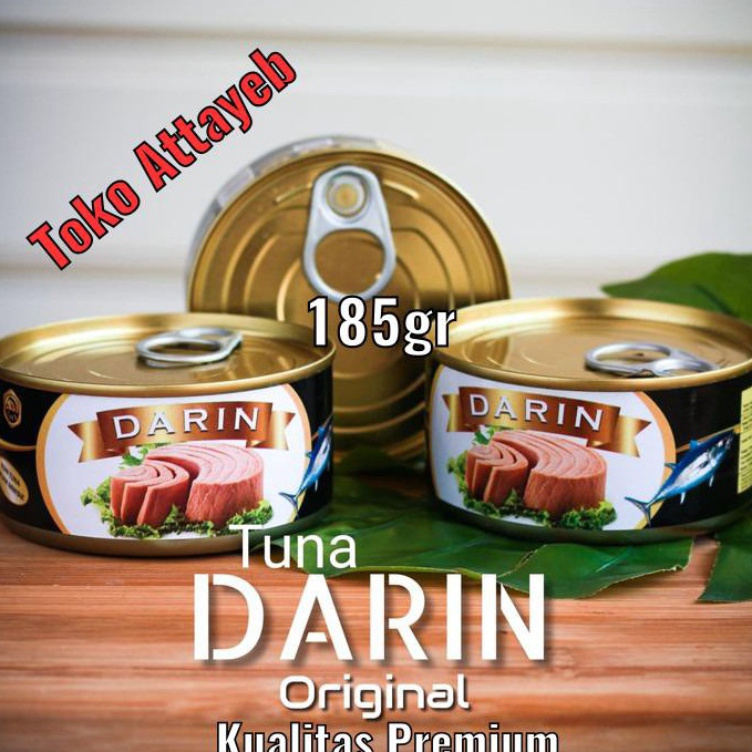 

Kepoin aja Ikan Tuna kaleng Siap Saji DARIN Original 185g With Minyak Canola BPOM HALAL EXP 225