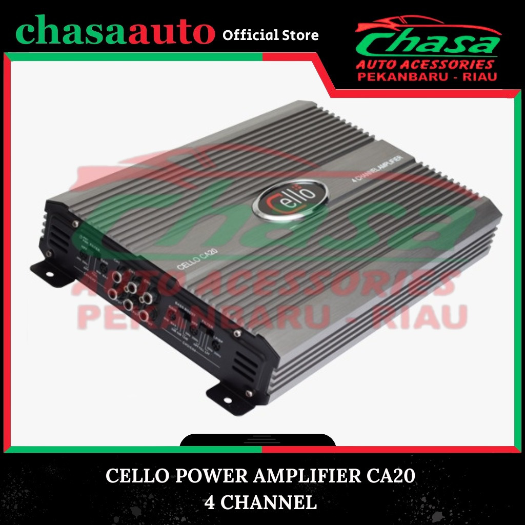 (CHASA) CELLO POWER AMPLIFIER CA20  4 CHANNEL
