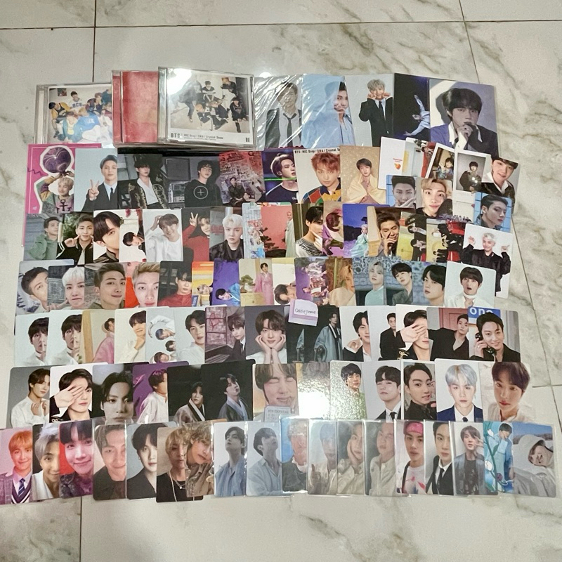 [BACA DESC] photocard pc mpc postcard bts rm namjoon jin seokjin suga yoongi jhope jimin taehyung v 