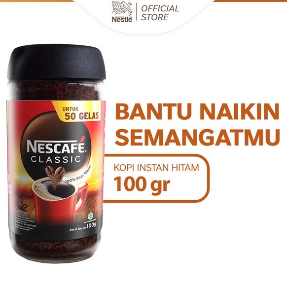

Produk Terbatas NESCAFE Classic Kopi Instan Kopi Hitam 1g Jar
