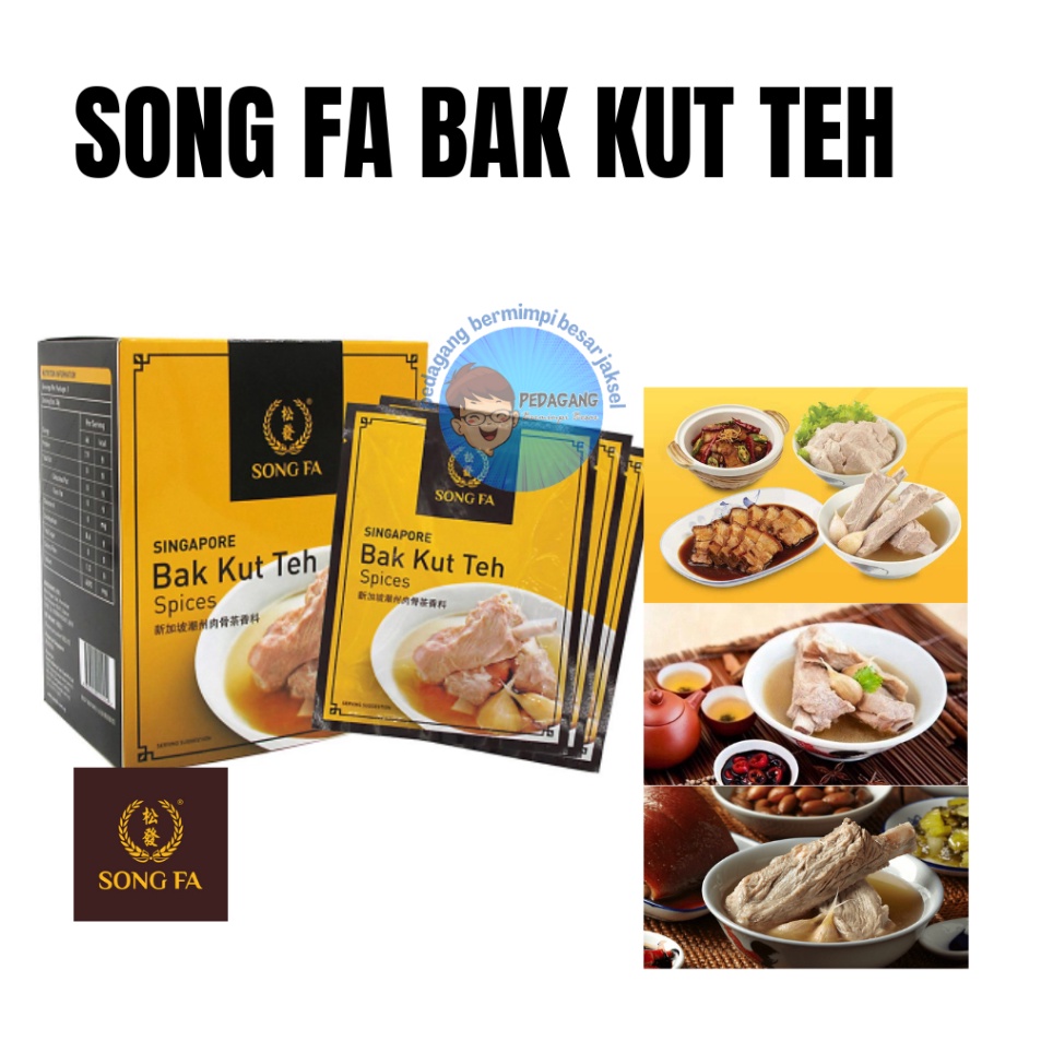 

High Quality SONG FA BAK KUT TEH 3 gram