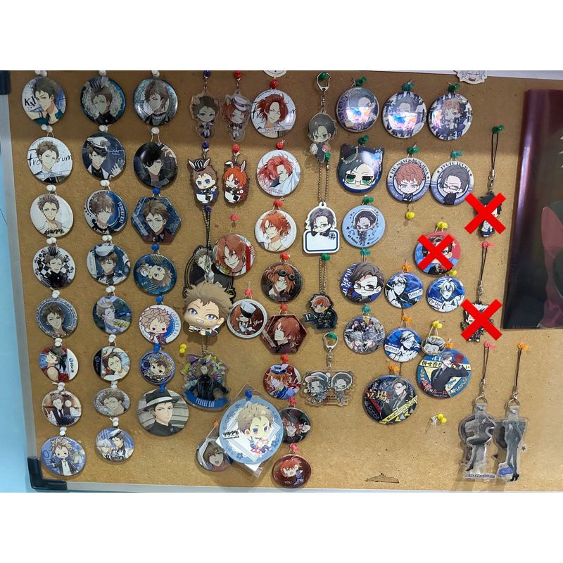 [TANYAKAN PRODUK SEBELUM MEMBELI] [JANGAN LUPA GANTI JNE] Pin/Bros/Keychain Tsukiuta Hypnosis Mic Hy