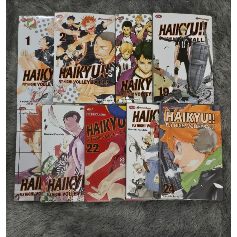 Haikyuu Manga/Komik Vol 1-2, 18-24 Bahasa Indonesia