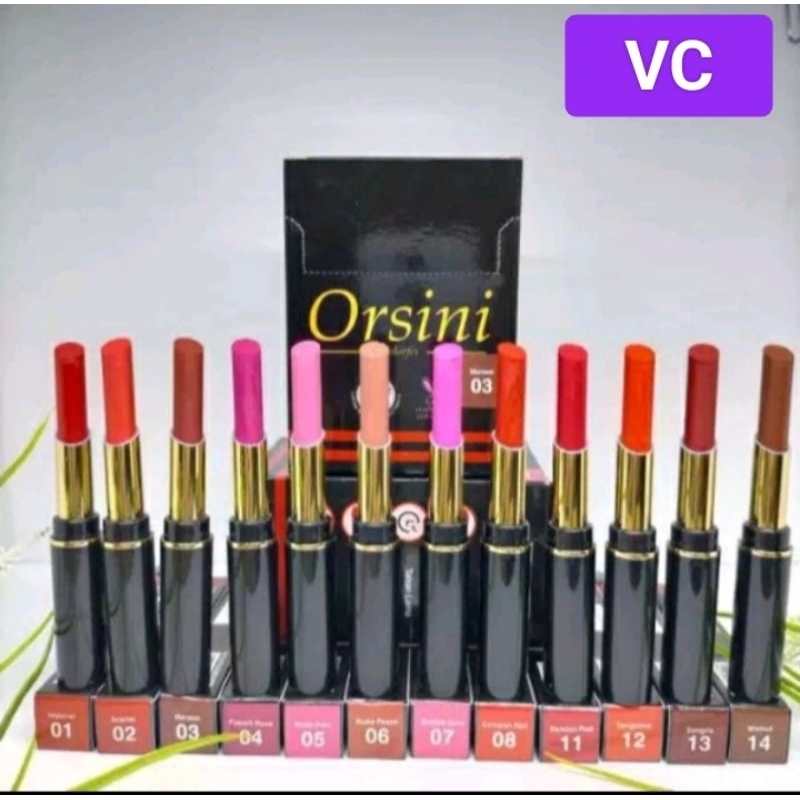 ORSINI COLORFIX LIPSTIK MATTE TAHAN LAMA ORIGINAL BPOM