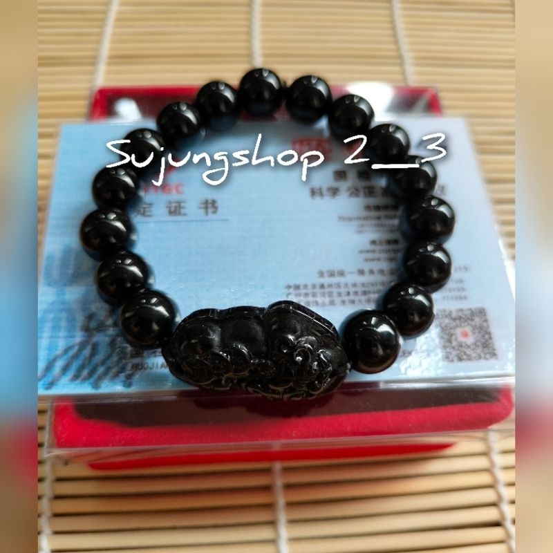 GELANG ONIX PIXIU OM MANI PADME HUM