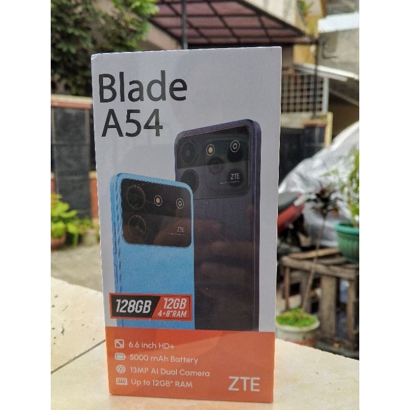 ZTE Blade A54 ram 4+8/128 hp murah spek gahar