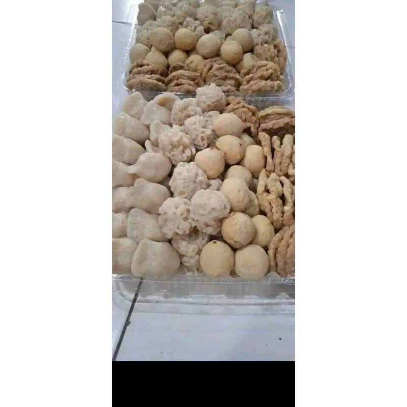 

pempek tenggiri isi 30 mix