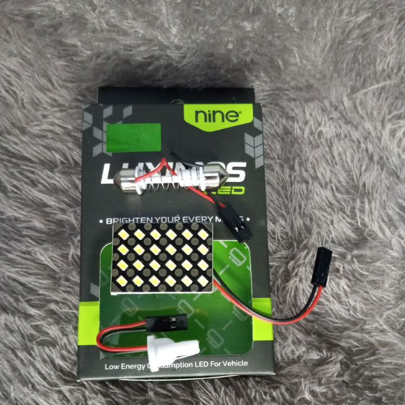 LAMPU CABIN MOBIL UNIVERSAL NINE LUXIMOS LED SB1 - C24 - NINE AUTOSERIES