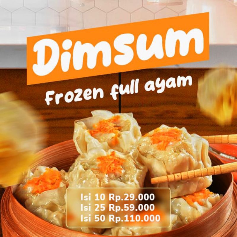 

Dimsum Frozen Endos isi 50pcs